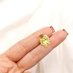 Gold-bow-tie-pendant