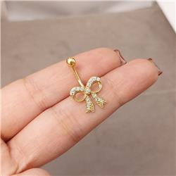 Gold-navel-piercing