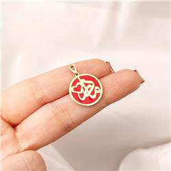 Enamel-Mother-Pendant