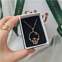 Nature-gold-pendant