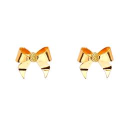 Bowknot-stud-earrings