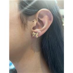 Bowknot-stud-earrings