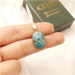 Turquoise-gold-pendant