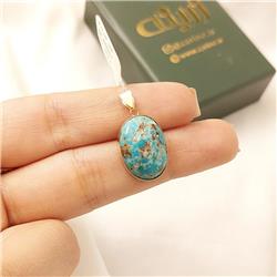 Turquoise-gold-pendant