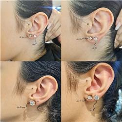 Gemstone-stud-earrings
