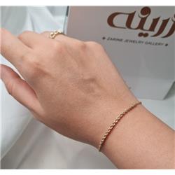 Gold-rope-bracelet