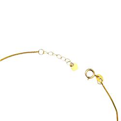 Gold-ball-and-heart-bracelet