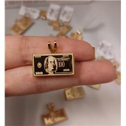 Gold-dollar-pendant