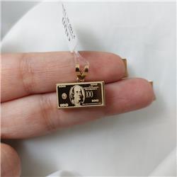 Gold-dollar-pendant