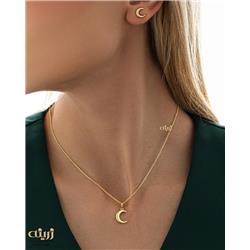 Gold-moon-pendant