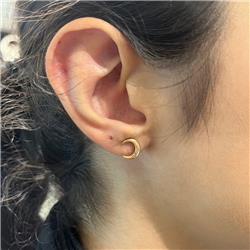 Gold-moon-earrings