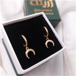 Gold-moon-earrings