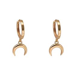 Gold-moon-earrings