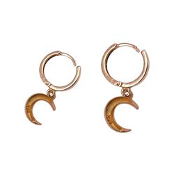 Gold-moon-earrings