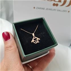 Love-gold-pendant