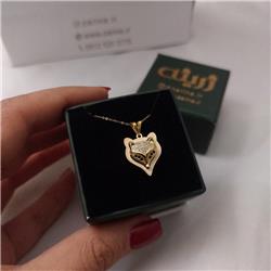 Gold-fox-pendant