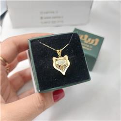 Gold-fox-pendant