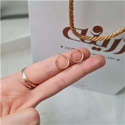 Gold-hoop-earrings