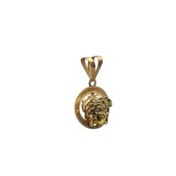 Versace-gold-pendant