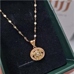 Versace-gold-pendant
