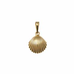 Gold-seashell-pendant