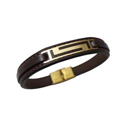 Gold-leather-bracelet