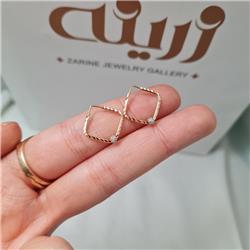 Geometric-gold-earrings