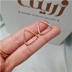 Geometric-gold-earrings