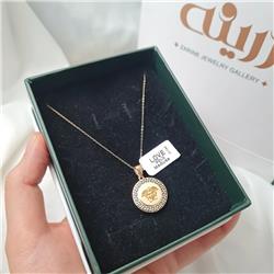 Versace-gold-pendant