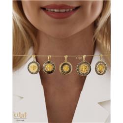 Versace-gold-pendant