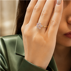 Pink-blossom-gold-ring