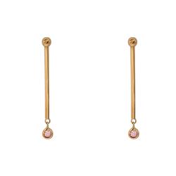 Ball-and-bar-earrings