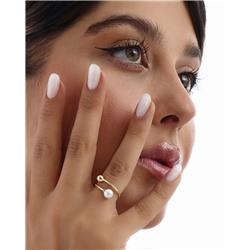 Pearl-bangle-ring