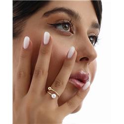Pearl-bangle-ring