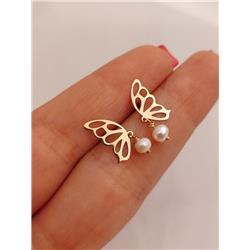 Butterfly-stud-earrings