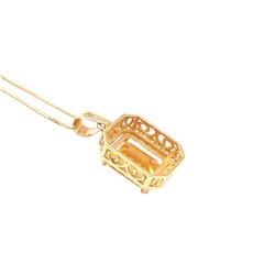Citrine-pendant
