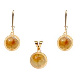 Citrine-set