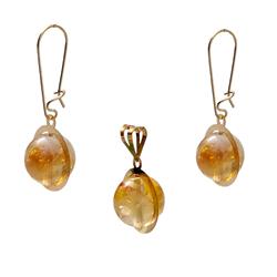 Citrine-set