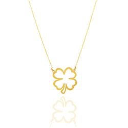 Clover--necklace