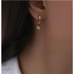Gold-Dice-Earrings