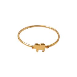 Elephant-gold-ring