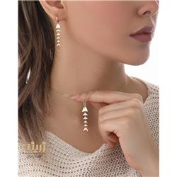 Fish-bone-gold