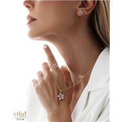 Flower-stud-earrings