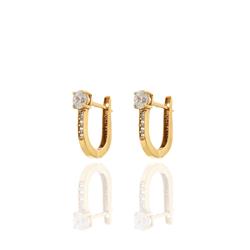 Gemstone-earrings