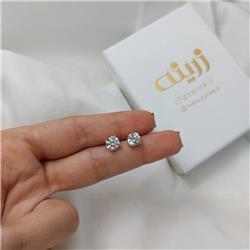 Gemstone-stud-earrings