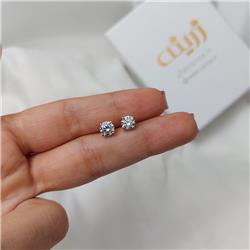 Gemstone-stud-earrings