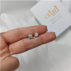 Gemstone-stud-earrings