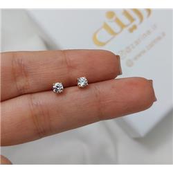 Gemstone-stud-earrings