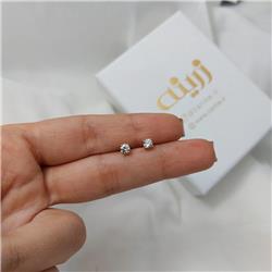 Gemstone-stud-earrings