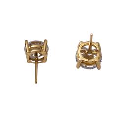 Gemstone-stud-earrings